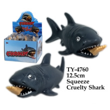 Lustiges Squeeze Cruelty Shark Spielzeug